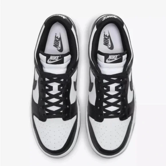 Nike Dunk Low Retro WOMEN'S 5 White Black Panda Sneakers Shoes